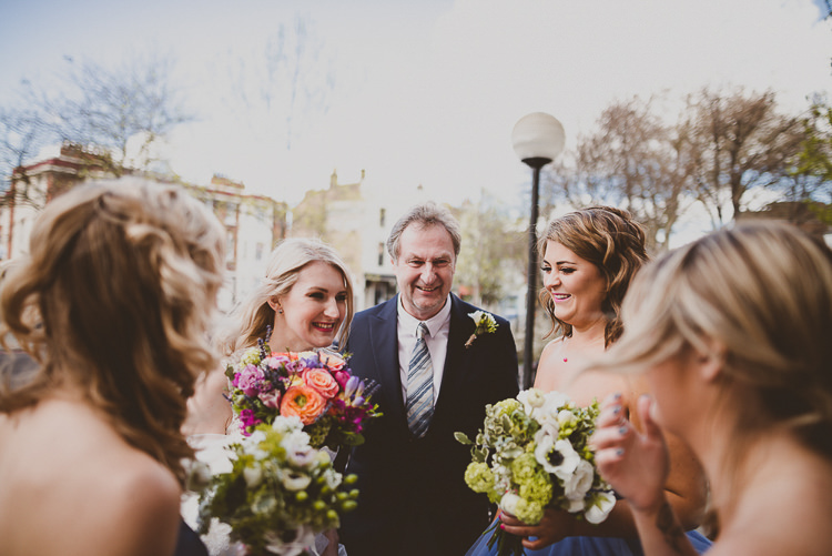 Street Party London Spring Flower Wedding http://www.modernvintageweddings.com/