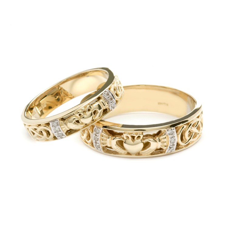 claddagh wedding rings