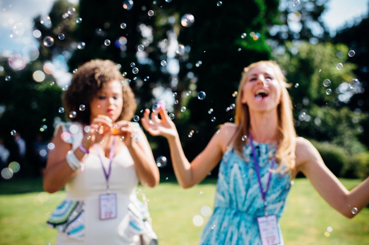 Bubbles Garden Music Festival Double Decker Bus Marquee Wedding http://www.mariannechua.com/
