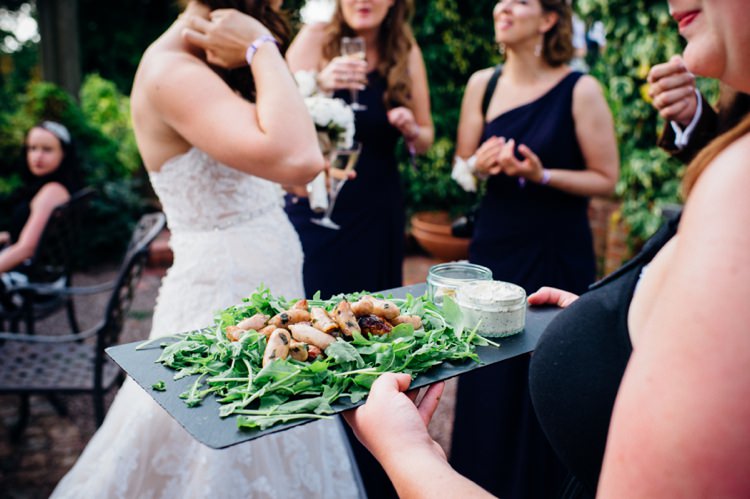 Canapes Garden Music Festival Double Decker Bus Marquee Wedding http://www.mariannechua.com/