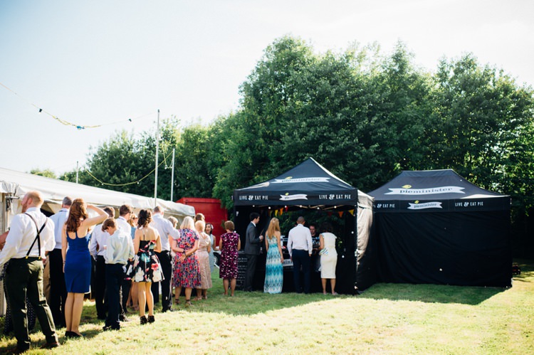 Garden Music Festival Double Decker Bus Marquee Wedding http://www.mariannechua.com/