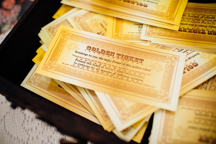 Golden Ticket Sweets Garden Music Festival Double Decker Bus Marquee Wedding http://www.mariannechua.com/