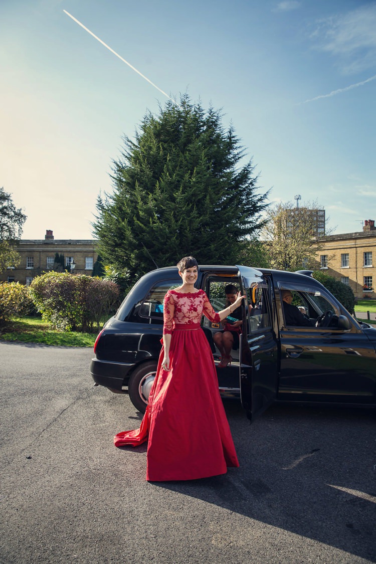 Unique Decadent Masked Ball Wedding Red Dress http://assassynation.co.uk/