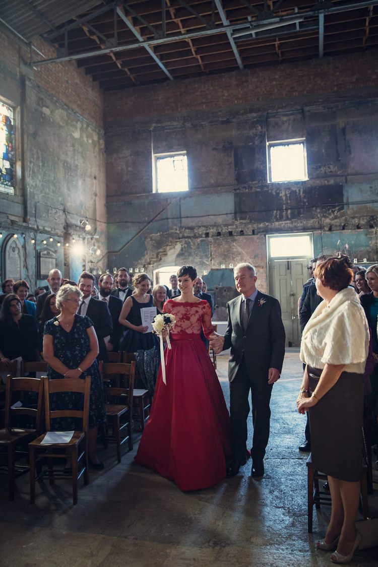 Unique Decadent Masked Ball Wedding Red Dress http://assassynation.co.uk/