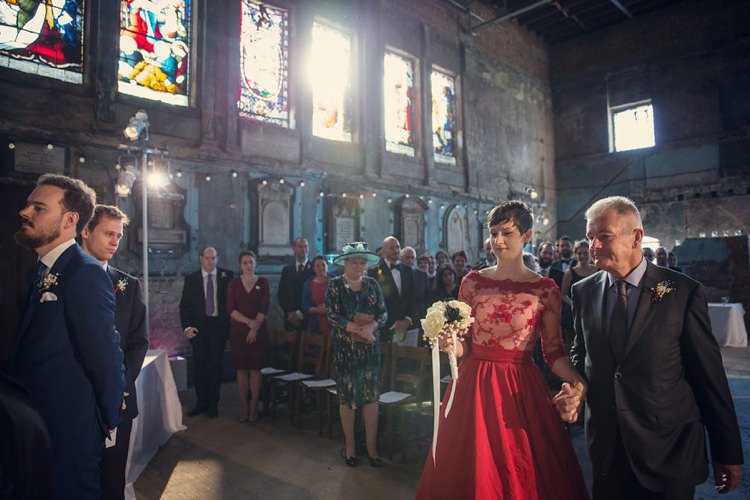 Unique Decadent Masked Ball Wedding Red Dress http://assassynation.co.uk/