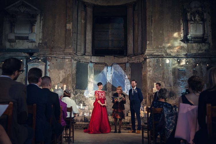Unique Decadent Masked Ball Wedding Red Dress http://assassynation.co.uk/
