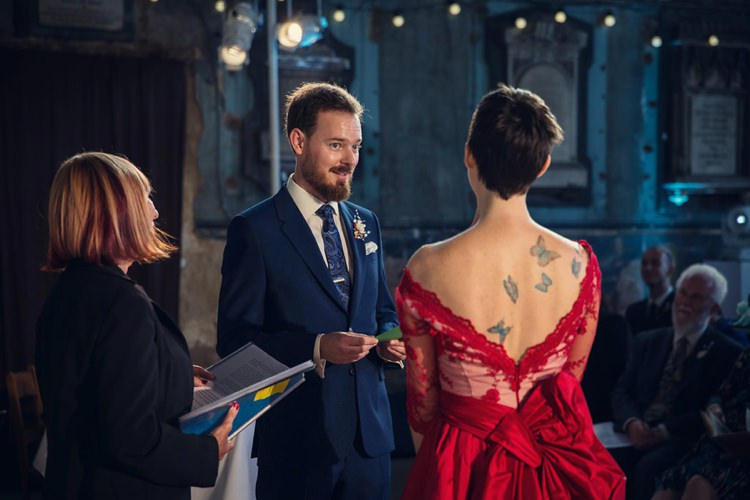 Unique Decadent Masked Ball Wedding Red Dress http://assassynation.co.uk/