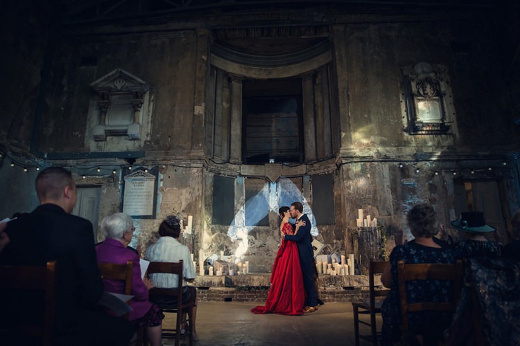 Unique Decadent Masked Ball Wedding Red Dress http://assassynation.co.uk/