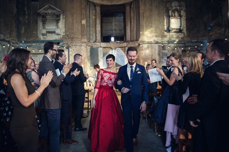 Unique Decadent Masked Ball Wedding Red Dress http://assassynation.co.uk/