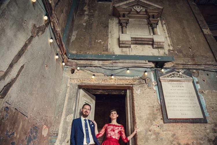 Unique Decadent Masked Ball Wedding Red Dress http://assassynation.co.uk/