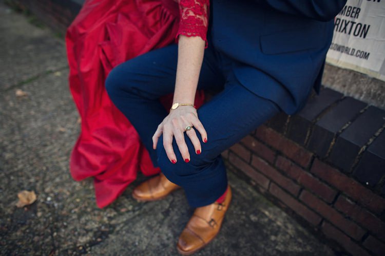 Unique Decadent Masked Ball Wedding Red Dress http://assassynation.co.uk/