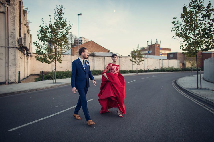 Unique Decadent Masked Ball Wedding Red Dress http://assassynation.co.uk/