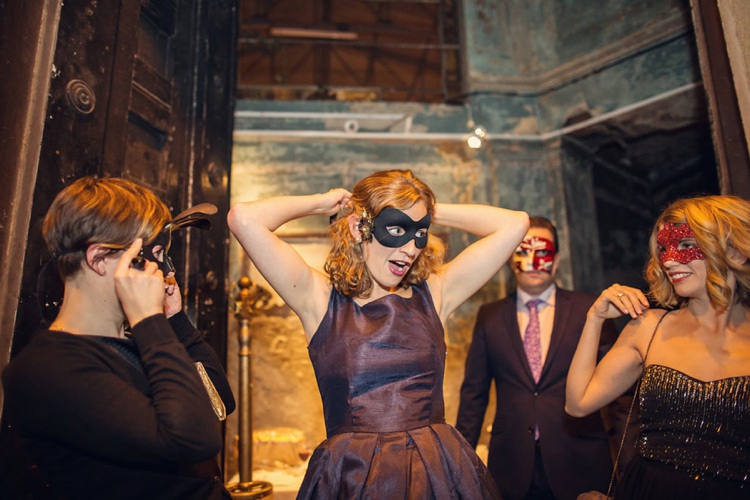Unique Decadent Masked Ball Wedding Red Dress http://assassynation.co.uk/