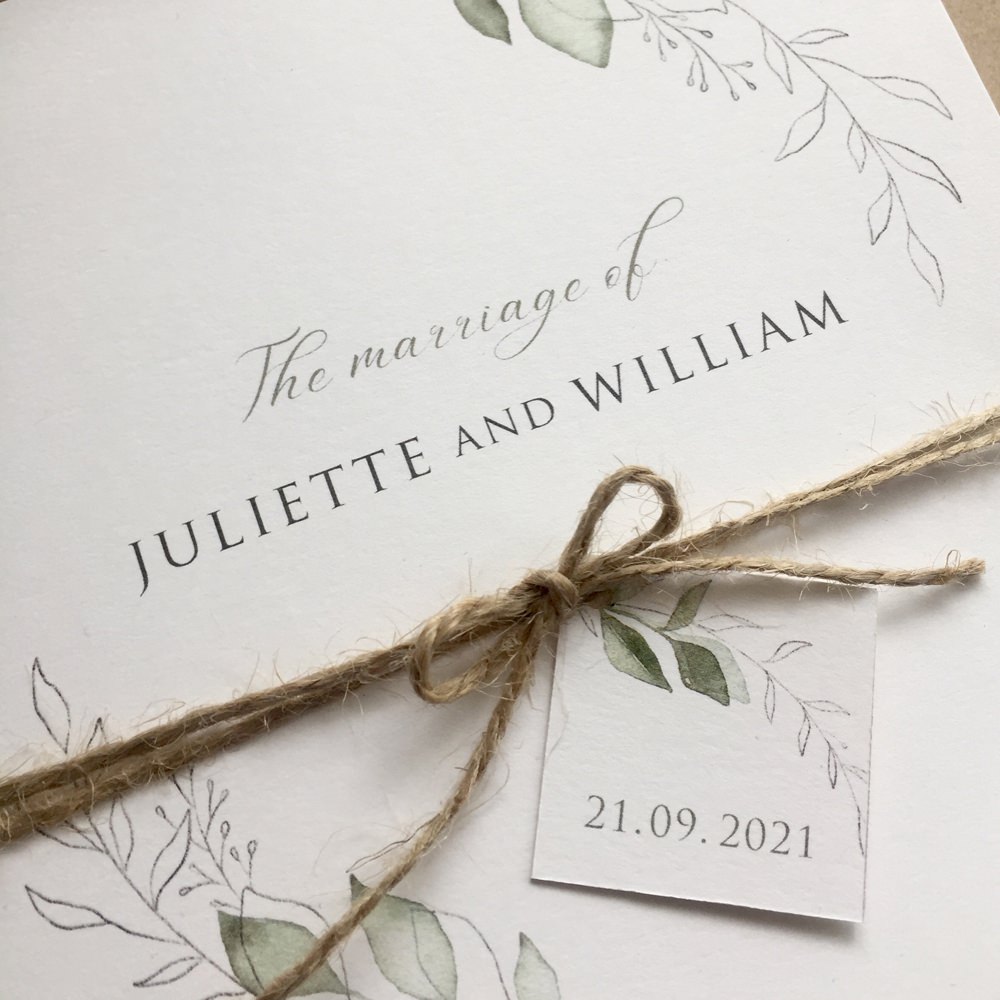 Paperchain Wedding Stationery UK Supplier Directory