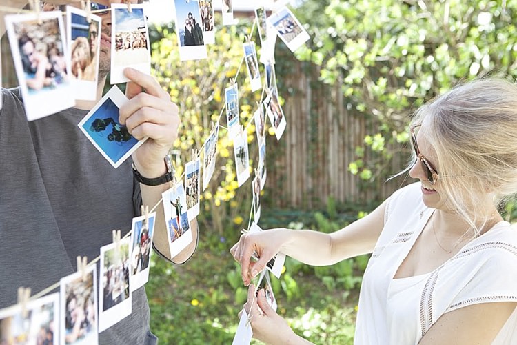 Cheerz Photo Prints Wedding Decor
