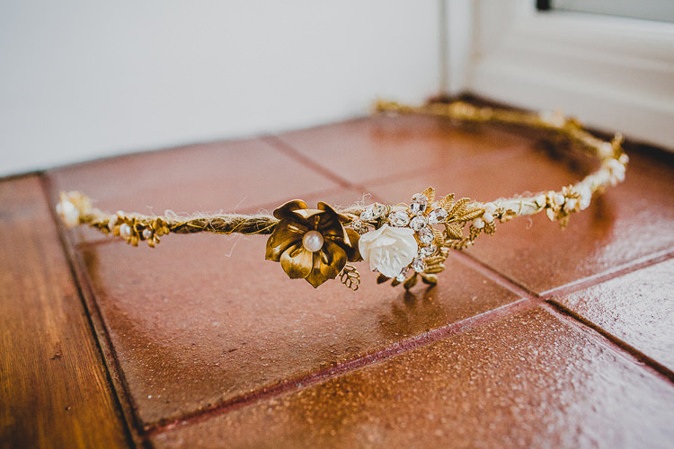 Hair Vine Bride Bridal Accessory Rustic Dusky Pink Gold Picnic Marquee Wedding http://jonnymp.com/