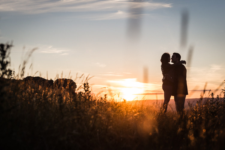 Stunning Sunset Ilkley Moor Engagement http://avenuewhitephotography.com/