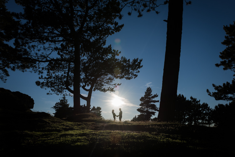 Stunning Sunset Ilkley Moor Engagement http://avenuewhitephotography.com/