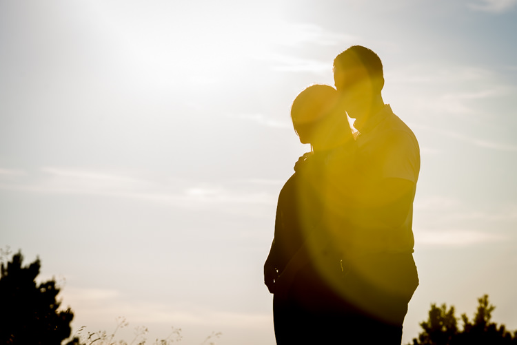 Stunning Sunset Ilkley Moor Engagement http://avenuewhitephotography.com/