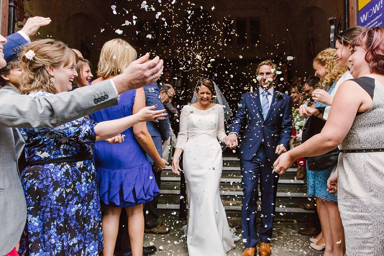 Confetti Bride Groom Vintage Village Hall Geek DIY Wedding http://www.theimagegarden.co.uk/