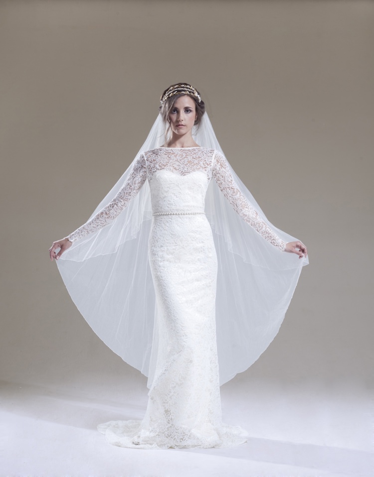 Sabina Motasem 2016 ' En Pointe' Collection Mistinguett sleeves over Colette