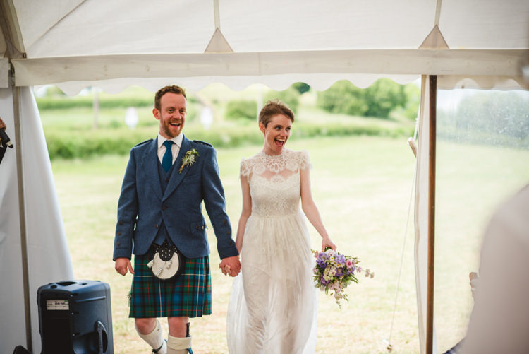 Rustic Country Marquee Foliage Gingham Wedding http://www.sophieduckworthphotography.com/