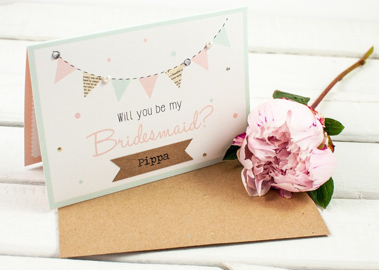 Will You Be My Bridesmaid Usher Best Man Groomsmen Flowergirl Page Boy Maid of Honour Wedding Cards Stationey norma&dorothy
