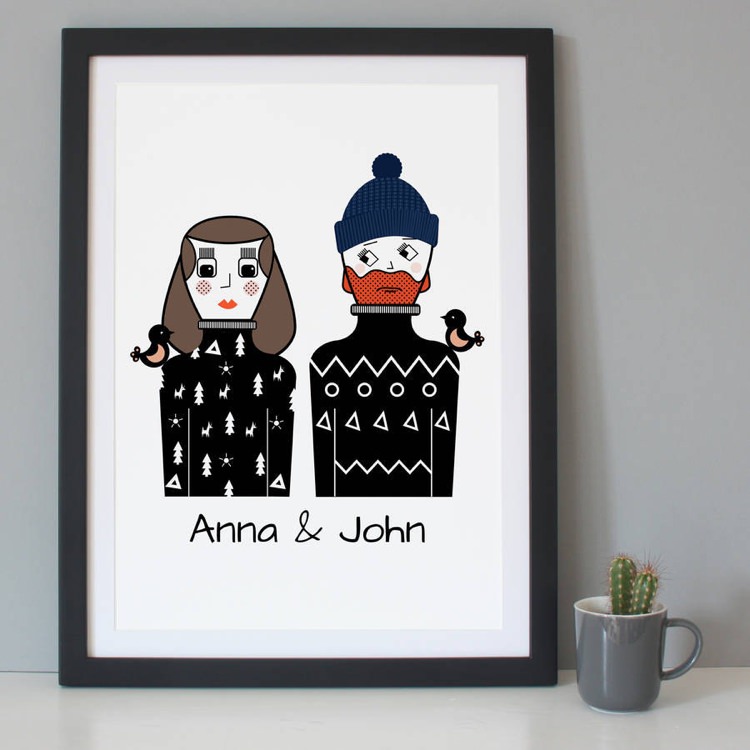 Etsy Christmas Presents Newly Weds Mr Mrs Married Gifts
