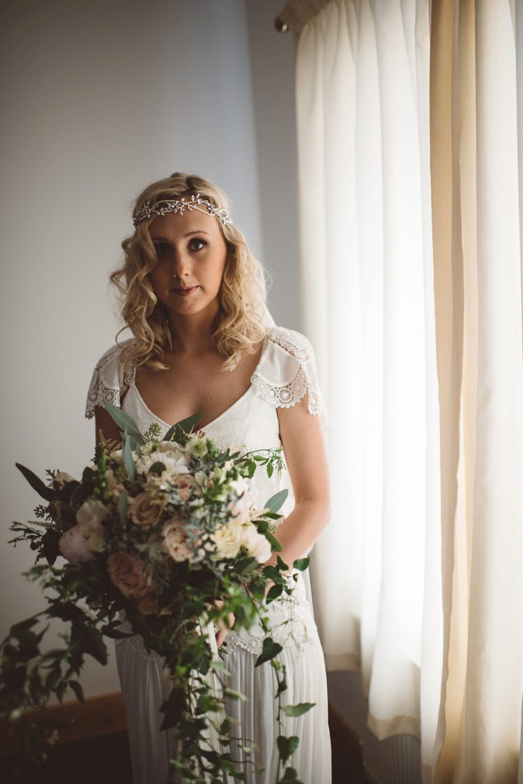 Eva Rue de Seine Dress Bride Bridal Whimsical Boho Woodland Wedding http://katmervynphotography.com/