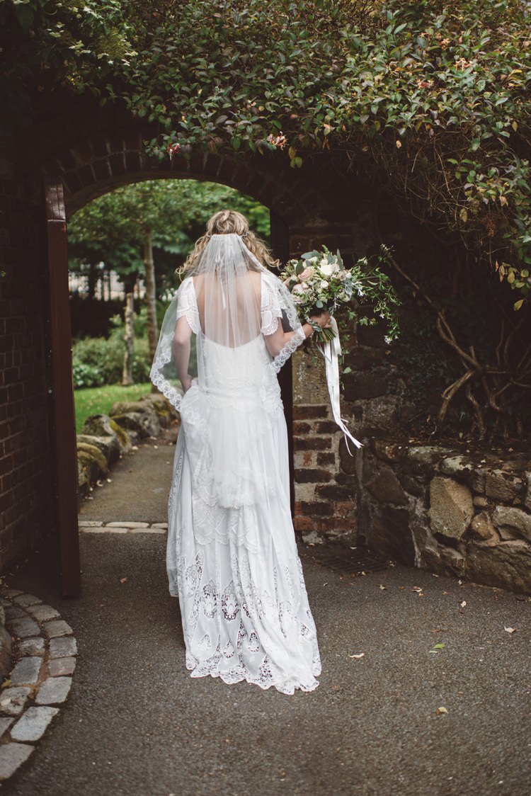 Eva Rue de Seine Dress Bride Bridal Whimsical Boho Woodland Wedding http://katmervynphotography.com/