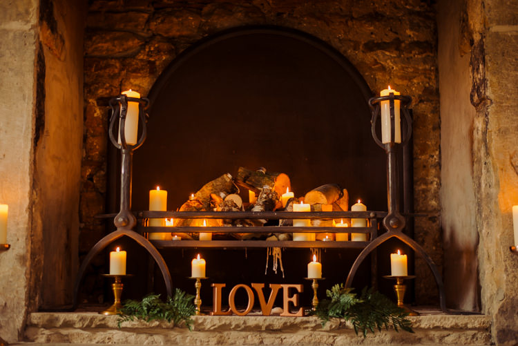 Cosy Candlelit Woodland Barn Wedding Ideas http://www.chrisrandlephotography.co.uk/