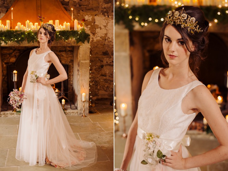 Cosy Candlelit Woodland Barn Wedding Ideas http://www.chrisrandlephotography.co.uk/