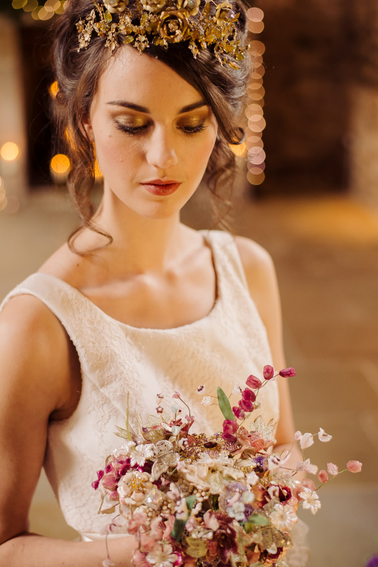 Cosy Candlelit Woodland Barn Wedding Ideas http://www.chrisrandlephotography.co.uk/