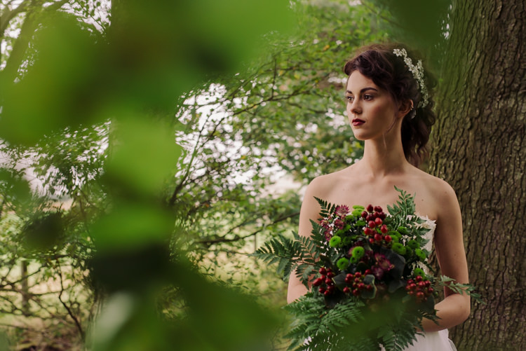Cosy Candlelit Woodland Barn Wedding Ideas http://www.chrisrandlephotography.co.uk/