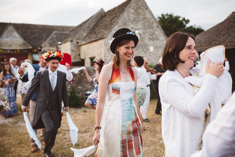 Morris Dancing Bride Groom Eclectic Fun Festival Farm Fete Wedding http://www.pottersinstinctphotography.co.uk/