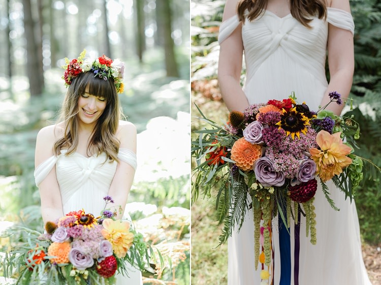 Our Whimsical Woodland Wedding Ceremony UK http://alexa-loy.com/ 