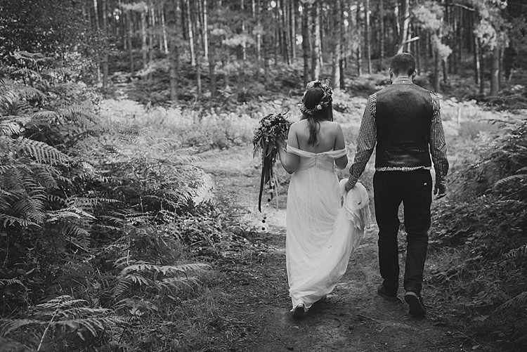 Our Whimsical Woodland Wedding Ceremony UK http://alexa-loy.com/