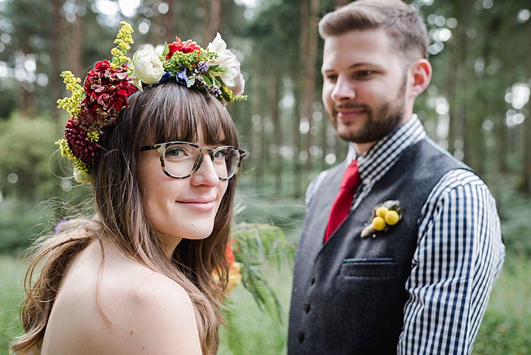 Our Whimsical Woodland Wedding Ceremony UK http://alexa-loy.com/