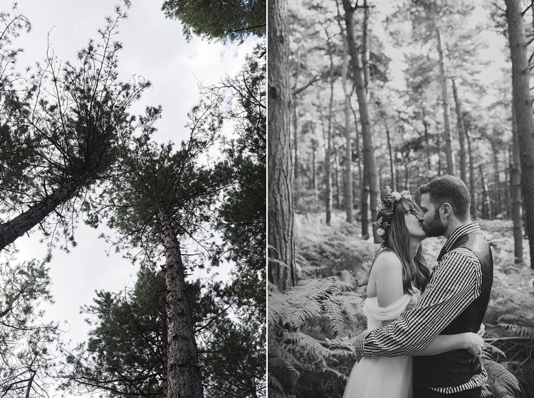 Our Whimsical Woodland Wedding Ceremony UK http://alexa-loy.com/