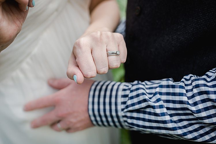Rings Diamond Eternity Platinum Engagement Princess Our Whimsical Woodland Wedding Ceremony UK http://alexa-loy.com/