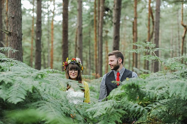 Our Whimsical Woodland Wedding Ceremony UK http://alexa-loy.com/