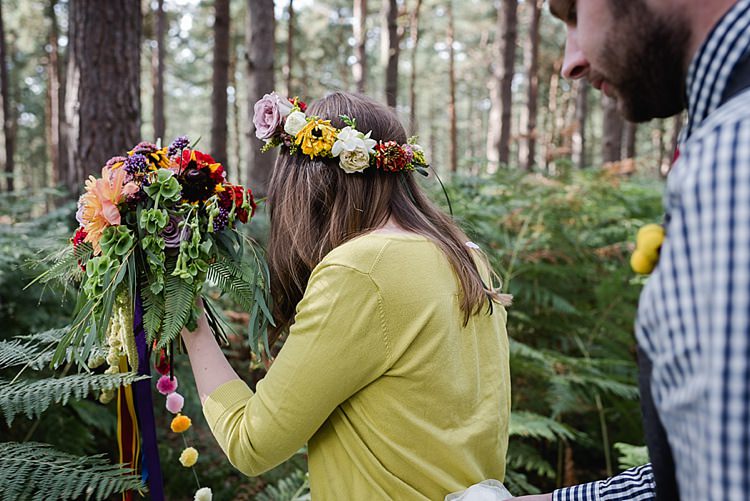 Our Whimsical Woodland Wedding Ceremony UK http://alexa-loy.com/ 