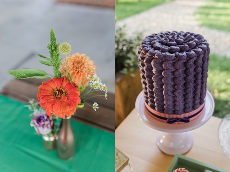 Colourful Rainbow Gold Camp Wedding Party http://alexa-loy.com/