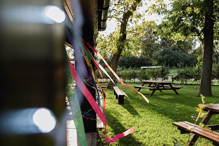 Colourful Rainbow Gold Camp Wedding Party http://alexa-loy.com/