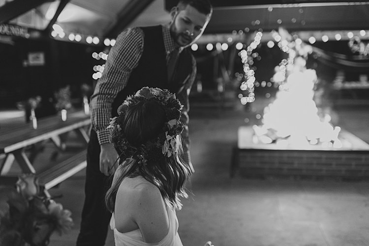 Colourful Rainbow Gold Camp Wedding Party http://alexa-loy.com/