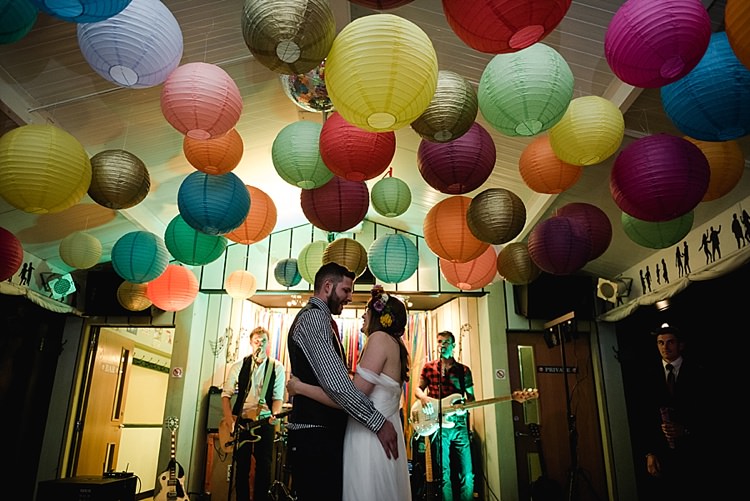 Colourful Rainbow Gold Camp Wedding Party http://alexa-loy.com/