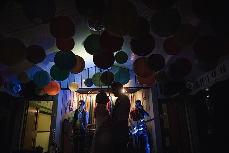 Colourful Rainbow Gold Camp Wedding Party http://alexa-loy.com/