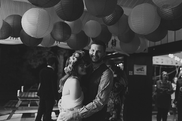 Colourful Rainbow Gold Camp Wedding Party http://alexa-loy.com/