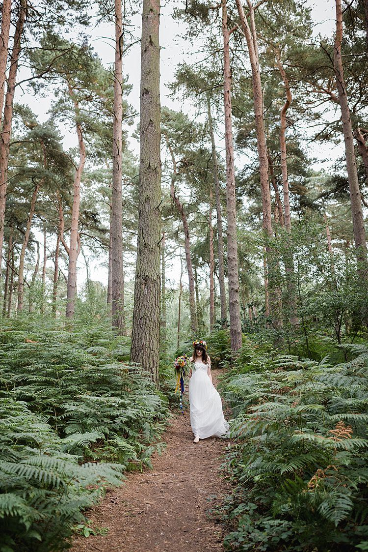 Our Whimsical Woodland Wedding Ceremony UK http://alexa-loy.com/