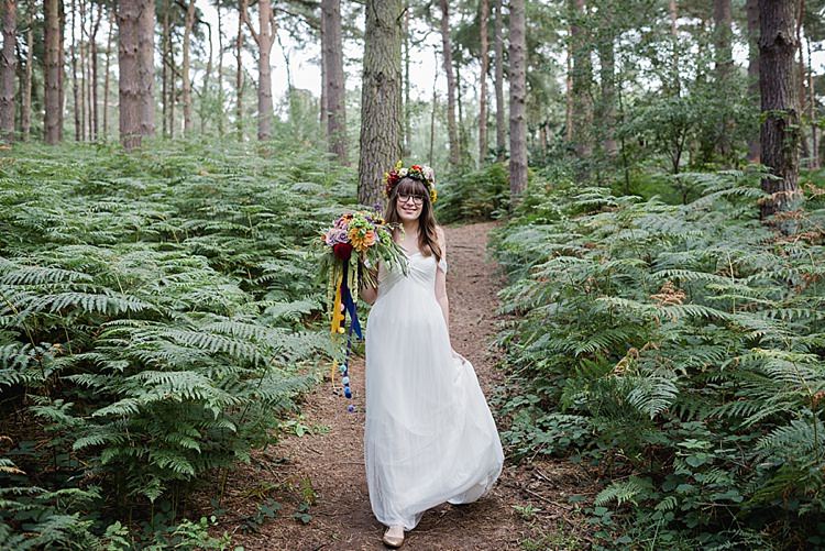 Our Whimsical Woodland Wedding Ceremony UK http://alexa-loy.com/ 